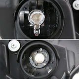 Coolstuffguru Chrome Housing Clear Lens Headlights w/Amber Reflector Compatible with Ford Ranger XL/XLT 2019-2021, L+R Pair Head Lights Lamps