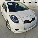 Coolstuffguru Black Halo Led Projector Headlights Compatible with Toyota Yaris 3 Door Hatchback
