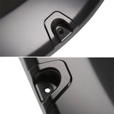 Coolstuffguru 4PC Front + Rear Black Fender Flare Wheel Cover Compatible with Ford F250 F350 Super Duty 1999-2007