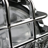 Coolstuffguru 2 Piece 6" Round Chrome Guard 4x4 Off Road Fog Light, Wiring Kit, Switch