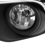 Coolstuffguru Clear Lens Fog Lights +H16 Bulbs+Switch+Wiring Included Compatible with Mitsubishi Outlander 2016-2020 L+R Pair Assembly