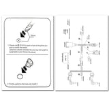 Coolstuffguru Clear Front Bumper Lamps Driving Fog Lights+Switch Compatible with Ford Ranger 2019-2020 L+R Pair Assembly