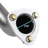 Coolstuffguru Compatible with/Replacement for 2016-2020 Honda Civic 1.5L Turbo Polished Stainless Steel S/S Catback Exhaust System