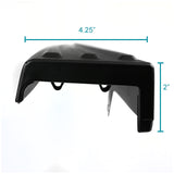 Coolstuffguru Compatible with Ford F150 Trunk Top Protector Cover Tailgate Moulding Cap Black