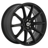 Konig 097 15X6.5 4X100/4X4.50 73.00 Hub +40 Offset Black Wheel Rim