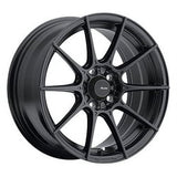 Advanti Racing 049 15X7 4X100 73.00 Hub +35 Offset Black Wheel Rim