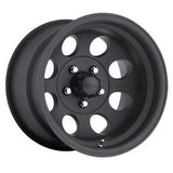 Pacer 068164B LT MOD BLACK 15X8 5X4.50 83.00 Hub -19 Offset Black Wheel Rim