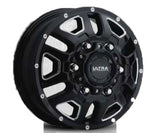 Ultra 286 16X6 6X180 138.80 Hub -130 Offset Black Wheel Rim