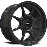 Konig 127 16X7.5 5X100 73.10 Hub +45 Offset Black Wheel Rim