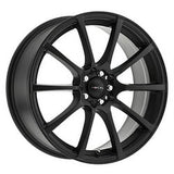 Focal 041 16X7 4X100 / 4X108 72.62 Hub +40 Offset Black Wheel Rim