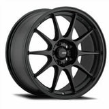 Konig 117 16X8 4X108 73.00 Hub +40 Offset Black Wheel Rim