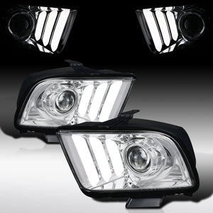 Coolstuffguru Projector Headlights Compatible with 2005-2008 Ford Mustang