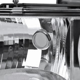 Coolstuffguru Compatible with GMC Sierra 1500/2500/3500 Chrome Headlights Bumper Corner Lamps+LED Tail Lig