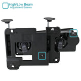 Coolstuffguru Compatible with GMC Sierra 1500/2500/3500 Chrome Headlights Bumper Corner Lamps+LED Tail Lig