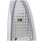 Coolstuffguru Compatible with Ford F250 F350 F450 F550 Excursion Chrome Clear Corner Lights Pair