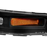 Coolstuffguru Compatible with Ford Mustang Chrome Headlights, Blk Bumper Lights, Smoked Sequential Tail La