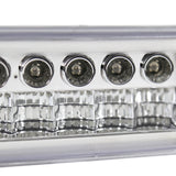 Coolstuffguru Compatible with Chevy S10 Blazer Sonoma Chrome Clear LED Bumper Signal Lights Left+Right