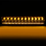 Coolstuffguru Compatible with Chevy S10 Blazer Smoke Lens Headlights+LED Bumper Signal Lights Pair