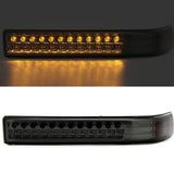 Coolstuffguru Compatible with Chevy S10 Blazer Sonoma Smoke Lens LED Bumper Signal Lights Left+Right