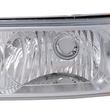 Coolstuffguru Compatible with Chevy Silverado Ls Lt/ Avalanche 1500 2500 3500 Signal Bumper Lights Chrome