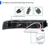 Coolstuffguru Compatible with Chevy Tahoe Suburban Black LED Halo Projector Headlights+LED Bumper Lights