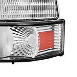 Coolstuffguru Compatible with Ford F150 F250 F350 Bronco Factory Style Clear Headlights+Corner Bumper Lights