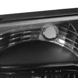 Coolstuffguru Compatible with Chevy Avalanche 1500 2500 Black Headlights Turn Signal Bumper Lamps Left+Right