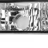 Coolstuffguru Compatible with GMC Sierra 1500 2500 Yukon XL Chrome Headlights+Bumer Park Lamps 4PC