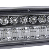 Coolstuffguru Compatible with Chevy Tahoe Suburban Clear LED Halo Projector Headlights+LED Bumper Lights