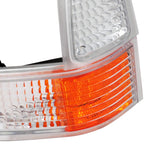 Coolstuffguru Compatible with Ford F250 F350 Xl Xlt/ Excursion Xlt Corner Signal Lights Chrome