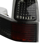 Coolstuffguru Compatible with Ford F250 F350 F450 00-04 Excursion Smoke Tinted Turn Signal Corner Lights