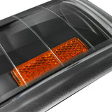 Coolstuffguru Compatible with Chevy C/K C10 Pickup Silverado 1500 Tahoe Black Corner Signal Lights