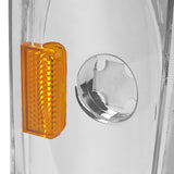 Coolstuffguru Compatible with Chevy GMC C/K C10 Pickup 1500 2500 3500 Chrome Clear Bumper Corner Signal Lights