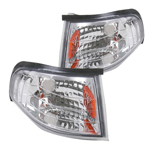 Coolstuffguru Compatible with Ford Mustang Gt/ Base Corner Lights Chrome