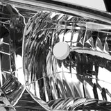 Coolstuffguru Compatible with/Replacement for 2000-2001 Toyota Camry Crystal Clear Headlights+ Corner Lights Left+Right