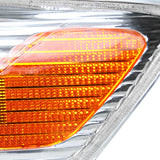 Coolstuffguru Compatible with/Replacement for 2000-2001 Toyota Camry Crystal Clear Headlights+ Corner Lights Left+Right