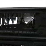 Coolstuffguru Compatible with Chevy Colorado GMC Canyon Black Headlights Headlamps+Turn Signal Corner Lamps