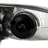 Coolstuffguru Compatible with Toyota Corolla Ce Le Ve 4Dr Black Headlights w/ Corner Lights 1Pc.