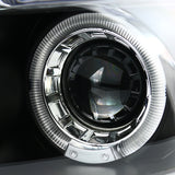 Coolstuffguru Compatible with Grand Prix Dual Halo Led Black Projector Headlights Corner 1Pc