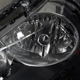 Coolstuffguru Compatible with Honda Accord 4Dr Sedan JDM Crystal Black Headlights Lamp