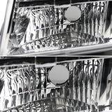 Coolstuffguru Compatible with Chevy Avalanche Tahoe Suburban LS LT LTZ Chrome Headlights