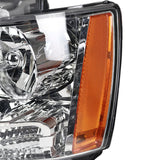 Coolstuffguru Compatible with Chevy Avalanche Tahoe Suburban LS LT LTZ Chrome Headlights