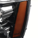 Coolstuffguru Compatible with Chevy Avalanche Tahoe Suburban LS LT LTZ Black Headlights