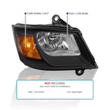 Coolstuffguru Black Replacement Headlights Compatible with 2008-2010 Dodge Grand Caravan