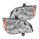 Coolstuffguru Replacement Headlights Compatible with 2011-2018 Dodge Grand Caravan