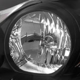 Coolstuffguru Compatible with Toyota Corolla Black Crystal Headlights