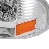 Coolstuffguru Compatible with Dodge Dakota/ Durango Slt Headlights Lamps 1Pc Chrome