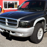 Coolstuffguru Compatible with Dodge Dakota/ Durango Slt R/T Headlights W/Bumper Lights 1Pc. Smoked