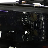 Coolstuffguru Compatible with Dodge Dakota/ Durango Slt R/T Headlights W/Bumper Lights 1Pc. Smoked