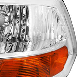 Coolstuffguru Compatible with Dodge Ram 1500 2500 3500 Chrome Headlights Pair